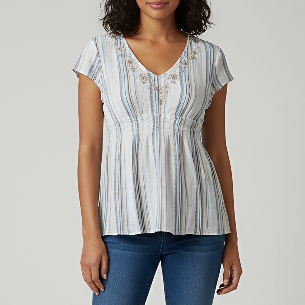 Mossimo Babydoll Top – Size Medium
